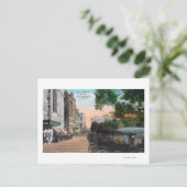 Buiten Uitzicht van Auditoriumtheater op 5th Briefkaart (Staand voorkant)