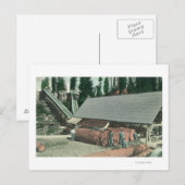 Buiten Uitzicht van Benton's MillRedding, CA Briefkaart (Voorkant / Achterkant)