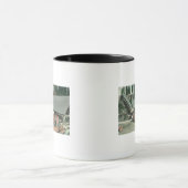 Buiten Uitzicht van Benton's MillRedding, CA Mok (Midden)