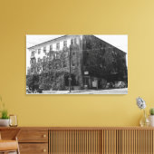 Buiten Uitzicht van Bret Harte Inn Canvas Afdruk (Insitu (Woonkamer))