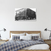Buiten Uitzicht van Bret Harte Inn Canvas Afdruk (Insitu (Slaapkamer))