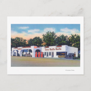 Buiten Uitzicht van Camp Walla Walla Briefkaart