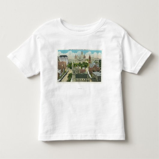 Buiten Uitzicht van Capitol Hill en Officiële Kinder Shirts (Voorkant)