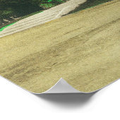 Buiten Uitzicht van Carnegie LibraryLakeport, CA Poster (Hoek)