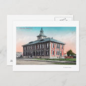 Buiten Uitzicht van City HallSalinas, CA Briefkaart (Voorkant / Achterkant)