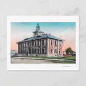 Buiten Uitzicht van City HallSalinas, CA Briefkaart (Voorkant)