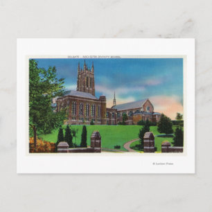 Buiten Uitzicht van Colgate Divinity School Briefkaart