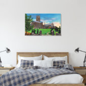 Buiten Uitzicht van Colgate Divinity School Canvas Afdruk (Insitu (Slaapkamer))