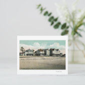 Buiten Uitzicht van de Atlantische Oceaan en Abbot Briefkaart (Staand voorkant)