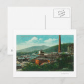 Buiten Uitzicht van de Balaktala-smelter Briefkaart (Voorkant / Achterkant)