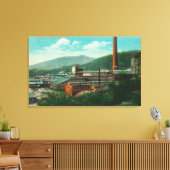 Buiten Uitzicht van de Balaktala-smelter Canvas Afdruk (Insitu (Woonkamer))