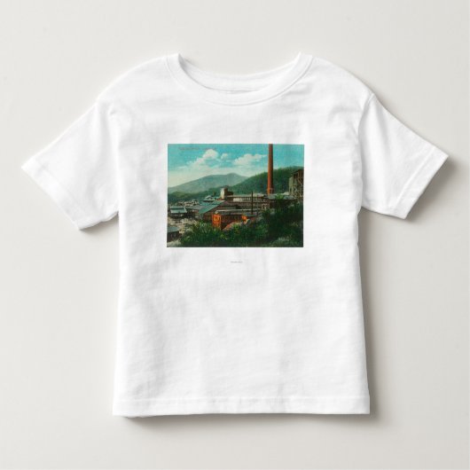 Buiten Uitzicht van de Balaktala-smelter Kinder Shirts (Voorkant)