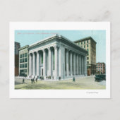 Buiten Uitzicht van de Bank of California Briefkaart (Voorkant)