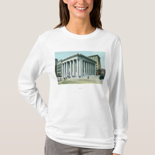 Buiten Uitzicht van de Bank of California T-shirt (Voorkant)