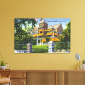 Buiten Uitzicht van de bestuursfunctie Canvas Afdruk (Insitu (Woonkamer))