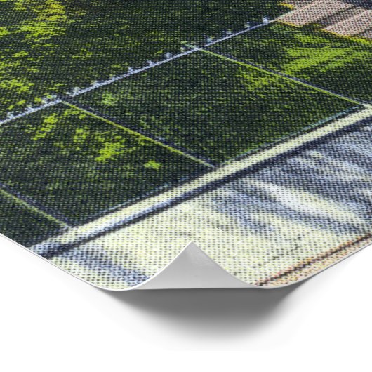 Buiten Uitzicht van de bestuursfunctie Poster (Hoek)