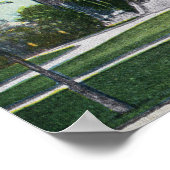 Buiten Uitzicht van de bibliotheek van de Academie Poster (Hoek)