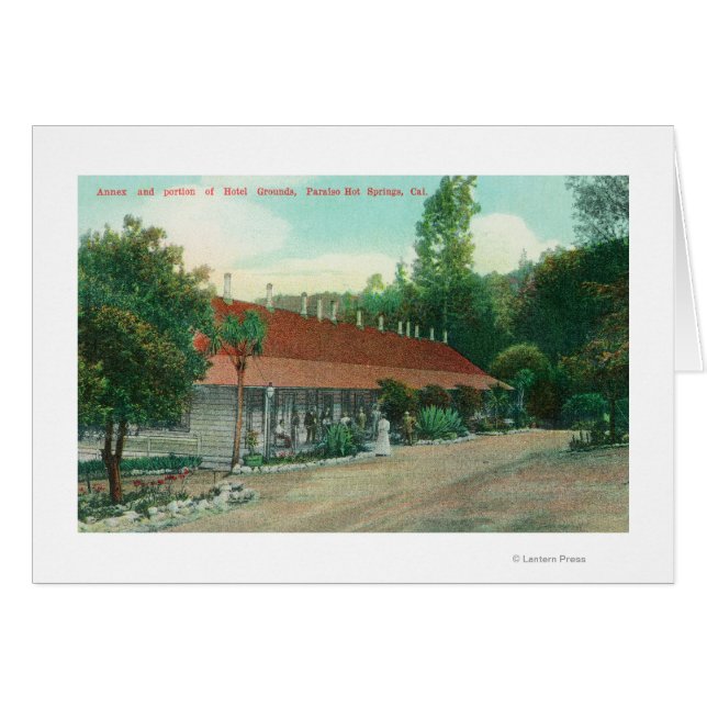 Buiten Uitzicht van de bijlage en de hotelgronden (Voorkant Horizontaal)