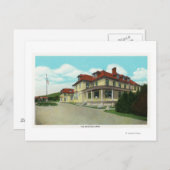 Buiten Uitzicht van de Bretton-wapens Briefkaart (Voorkant / Achterkant)