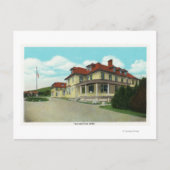 Buiten Uitzicht van de Bretton-wapens Briefkaart (Voorkant)