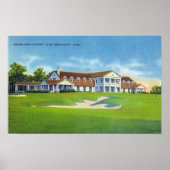 Buiten Uitzicht van de Brooklawn Country Club Poster (Voorkant)