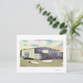 Buiten Uitzicht van de Buffalo Memorial Briefkaart (Staand voorkant)