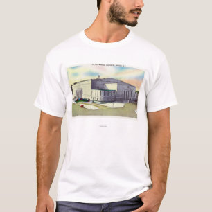 Buiten Uitzicht van de Buffalo Memorial T-shirt