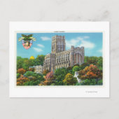 Buiten Uitzicht van de Cadet-kapel Briefkaart (Voorkant)