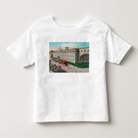 Buiten Uitzicht van de Casa del Rey # 2 Kinder Shirts (Voorkant)