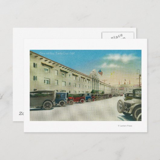 Buiten Uitzicht van de Casa del Rey Briefkaart (Voorkant / Achterkant)