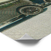 Buiten Uitzicht van de Casa del Rey Poster (Hoek)