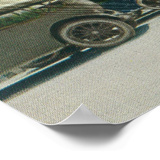 Buiten Uitzicht van de Casa del Rey Poster (Hoek)