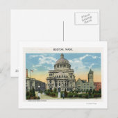 Buiten Uitzicht van de Christelijke Wetenschapsker Briefkaart (Voorkant / Achterkant)