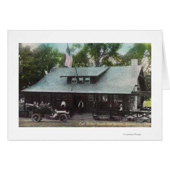 Buiten Uitzicht van de Club House (Voorkant Horizontaal)