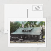 Buiten Uitzicht van de Club House Briefkaart (Voorkant / Achterkant)