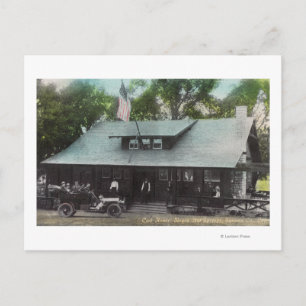 Buiten Uitzicht van de Club House Briefkaart