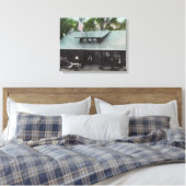 Buiten Uitzicht van de Club House Canvas Afdruk (Insitu (Slaapkamer))