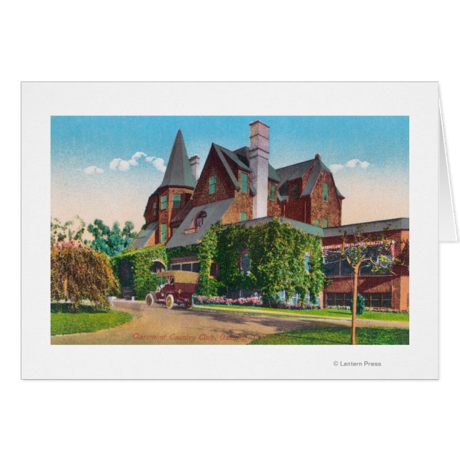 Buiten Uitzicht van de Club van Claremont (Voorkant Horizontaal)