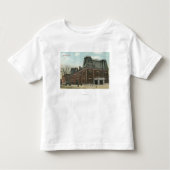 Buiten Uitzicht van de Conventie Hall Kinder Shirts (Voorkant)