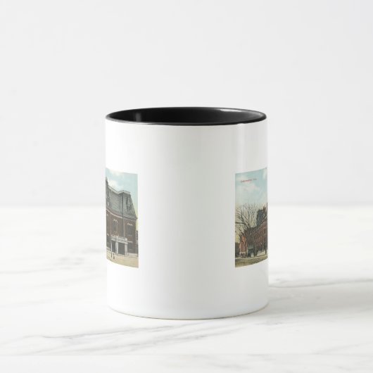 Buiten Uitzicht van de Conventie Hall Mok (Midden)