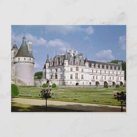 Buiten uitzicht van de Donjon Briefkaart (Voorkant)