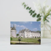 Buiten uitzicht van de Donjon Briefkaart (Staand voorkant)