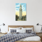 Buiten Uitzicht van de Douanehuis Canvas Afdruk (Insitu (Slaapkamer))