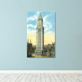 Buiten Uitzicht van de Douanehuis Canvas Afdruk (Insitu (Houten vloer))