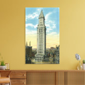 Buiten Uitzicht van de Douanehuis Canvas Afdruk (Insitu (Woonkamer))