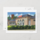 Buiten Uitzicht van de Drink van de Broadway Hall Briefkaart (Voorkant / Achterkant)