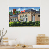 Buiten Uitzicht van de Drink van de Broadway Hall Poster (Keuken)