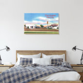 Buiten Uitzicht van de Gateway MotelMerced, CA Canvas Afdruk (Insitu (Slaapkamer))
