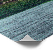 Buiten Uitzicht van de George Palmer Lumber Co. Poster (Hoek)