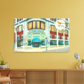 Buiten Uitzicht van de Golden-fazant Canvas Afdruk (Insitu (Woonkamer))